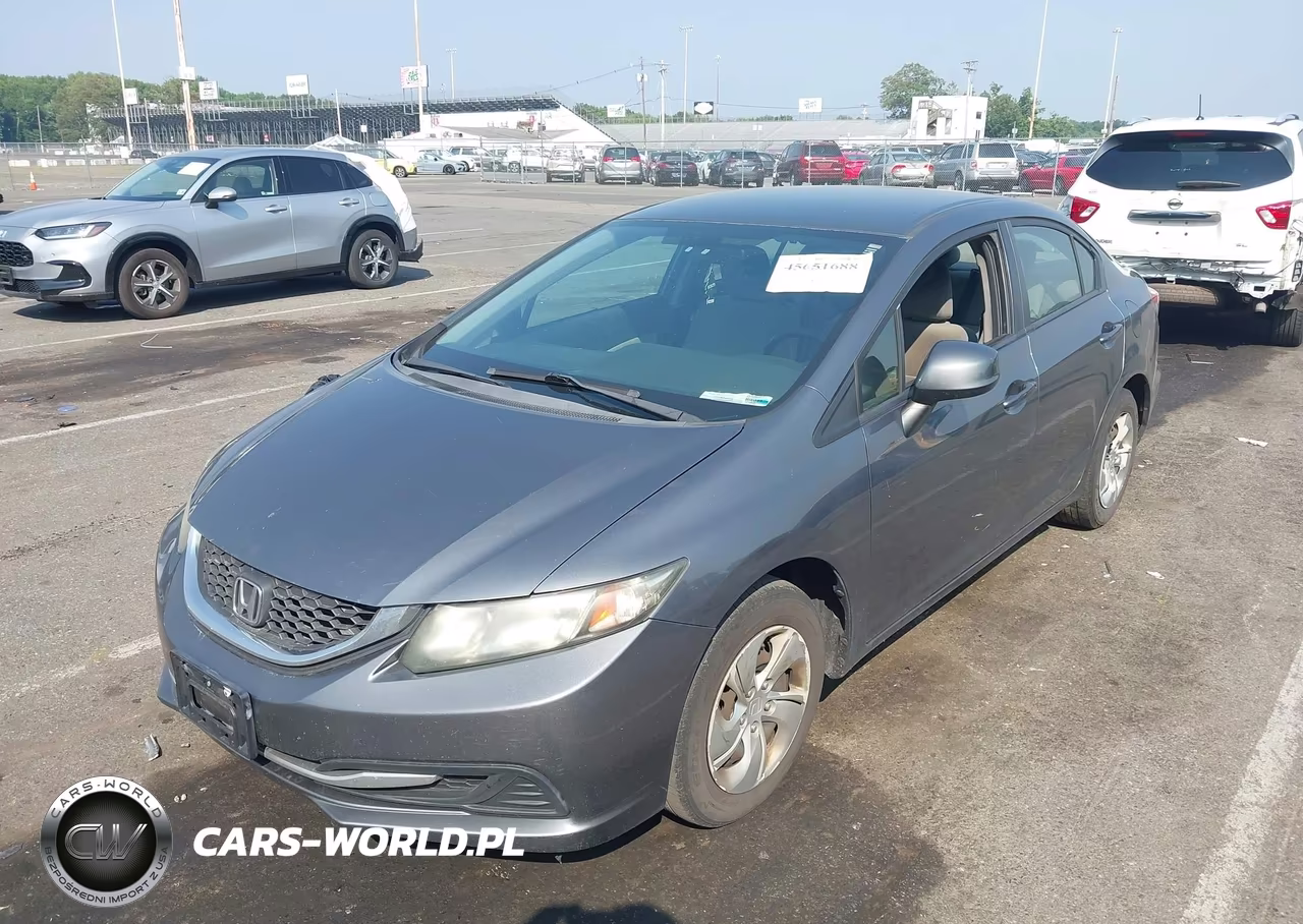 2013 Honda Civic Lx VIN:19XFB2F55DE229788 - 2