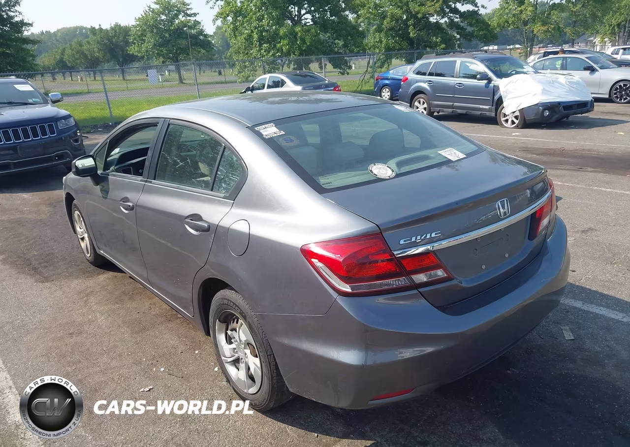 2013 Honda Civic Lx VIN:19XFB2F55DE229788 - 3