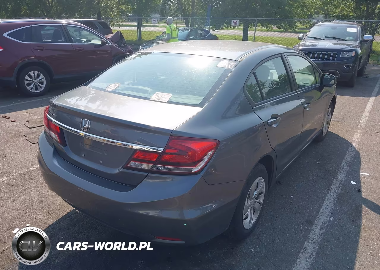 2013 Honda Civic Lx VIN:19XFB2F55DE229788 - 4