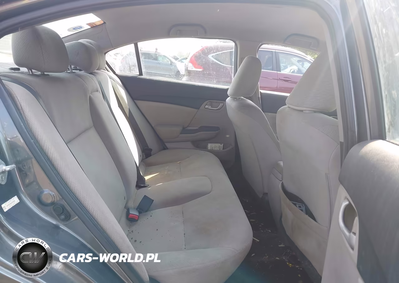 2013 Honda Civic Lx VIN:19XFB2F55DE229788 - 8