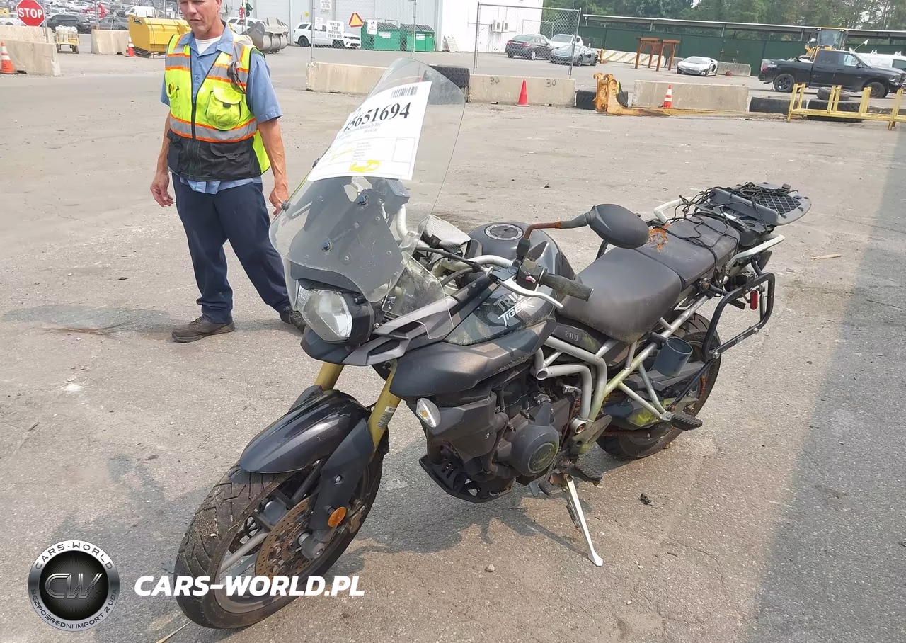 2011 Triumph Motorcycle Tiger 800-Abs VIN:SMTE05BF6BJ495386 - 11