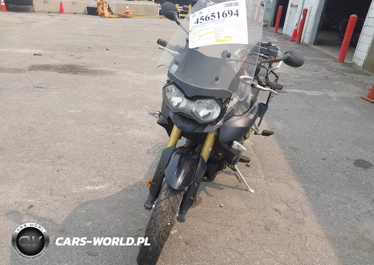 2011 Triumph Motorcycle Tiger 800-Abs VIN:SMTE05BF6BJ495386 - 9