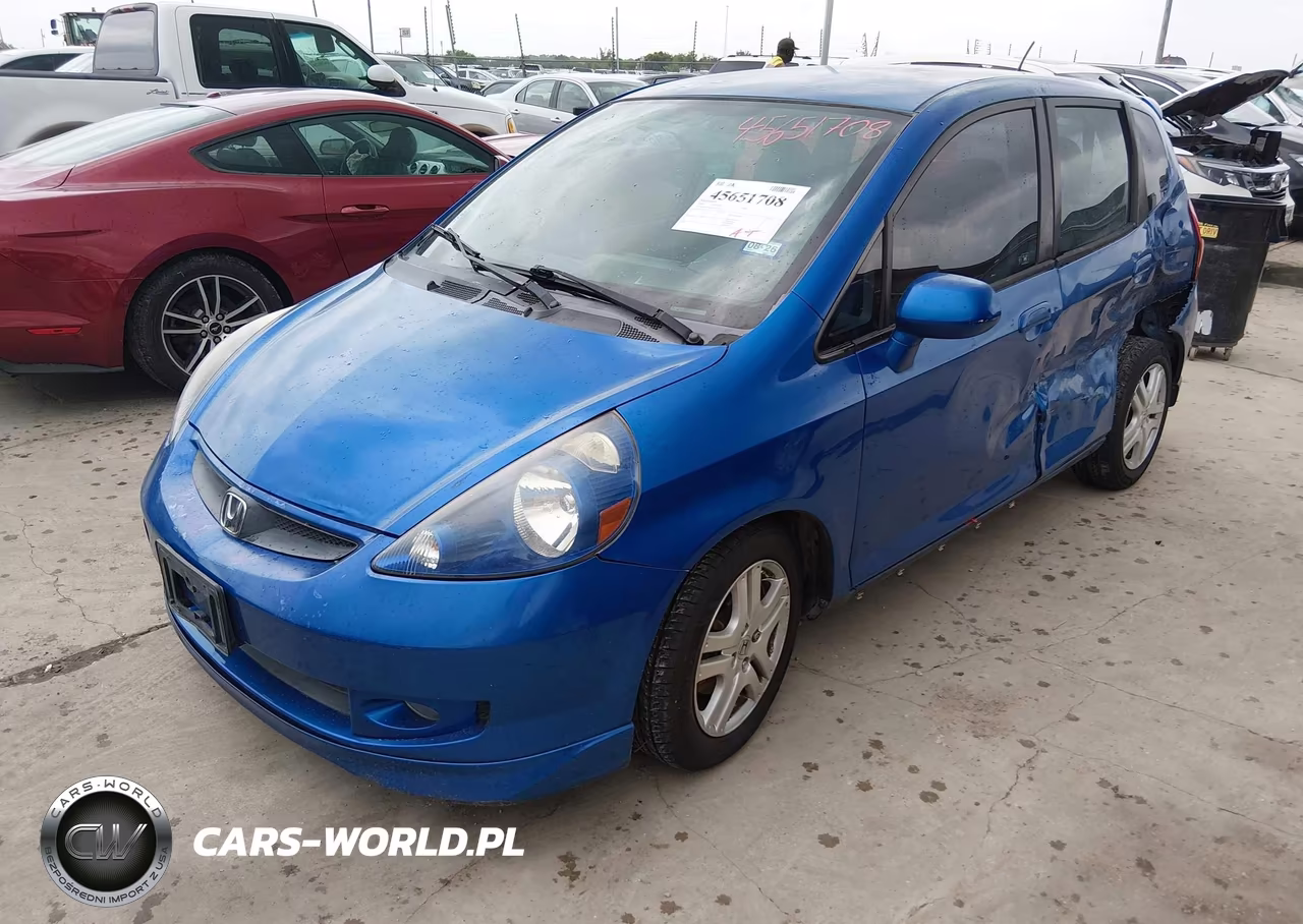 2008 Honda Fit Sport VIN:JHMGD38628S011495 - 2