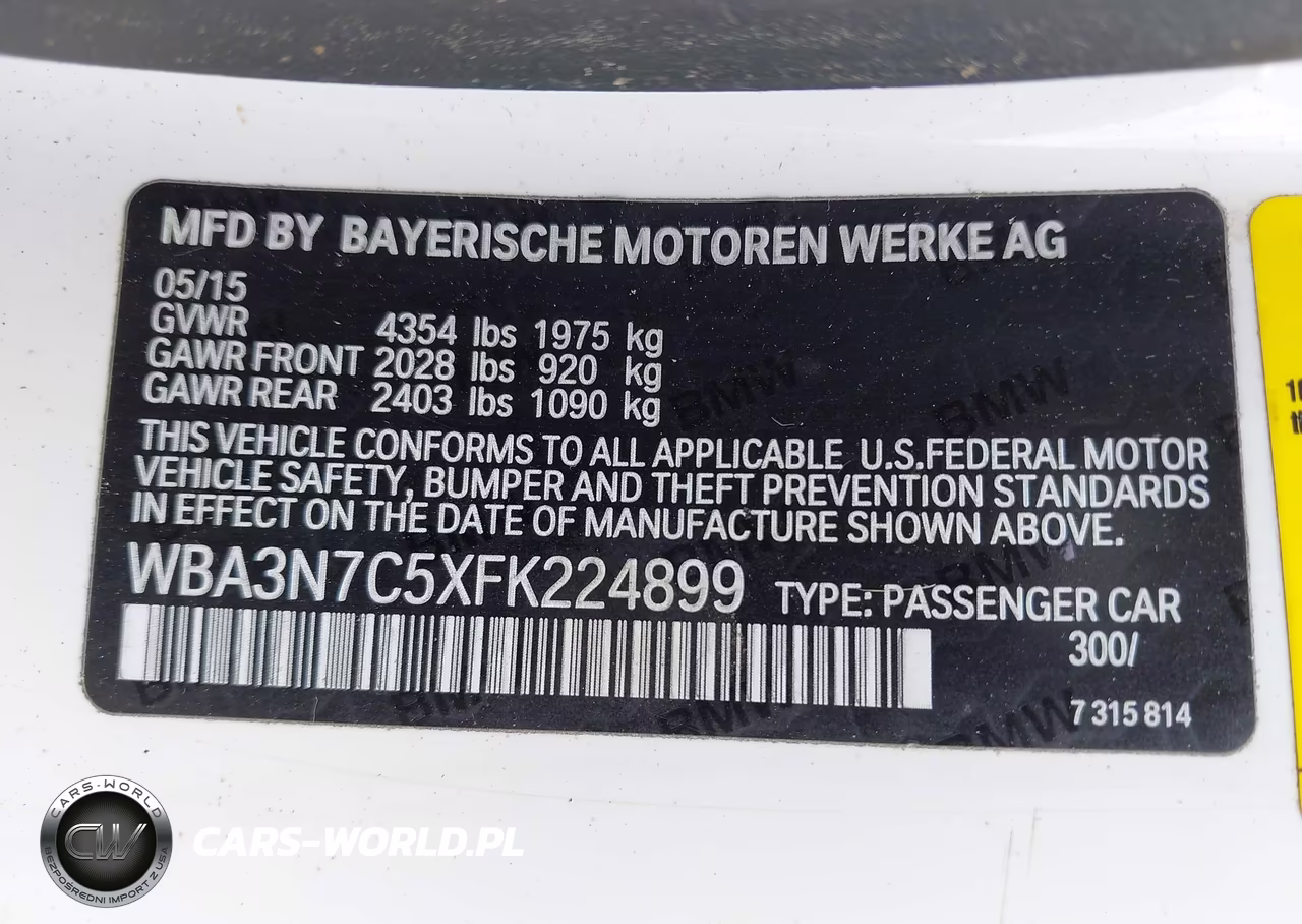 2015 BMW 428I VIN:WBA3N7C5XFK224899 - 9