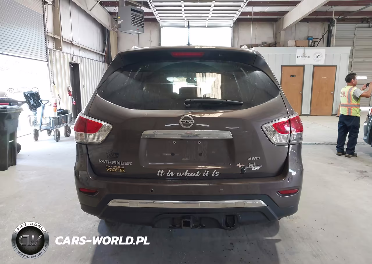 2015 Nissan Pathfinder Sl VIN:5N1AR2MMXFC719620 - 16
