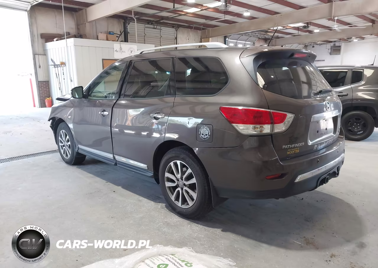 2015 Nissan Pathfinder Sl VIN:5N1AR2MMXFC719620 - 3