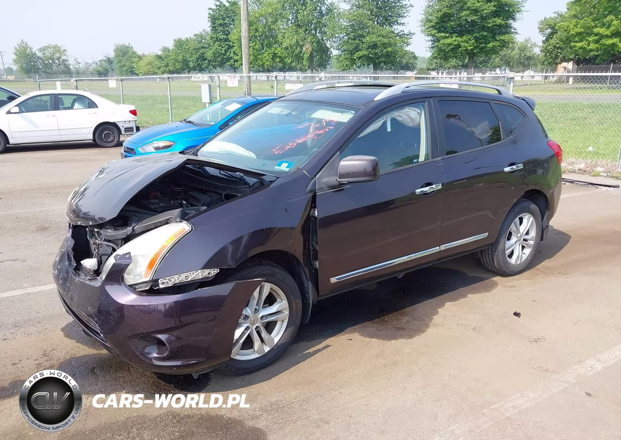 2012 Nissan Rogue Sv VIN:JN8AS5MV8CW364948 - 2