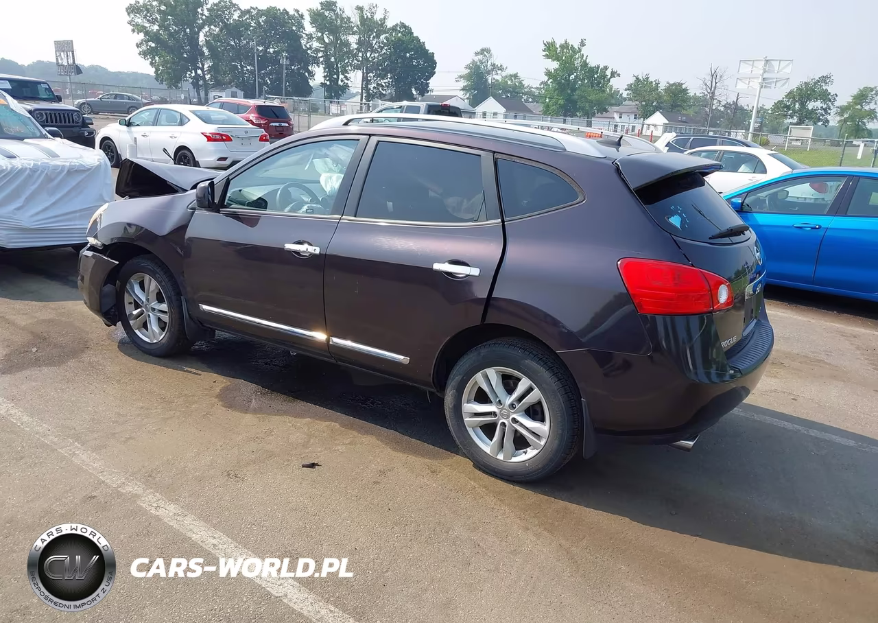 2012 Nissan Rogue Sv VIN:JN8AS5MV8CW364948 - 3