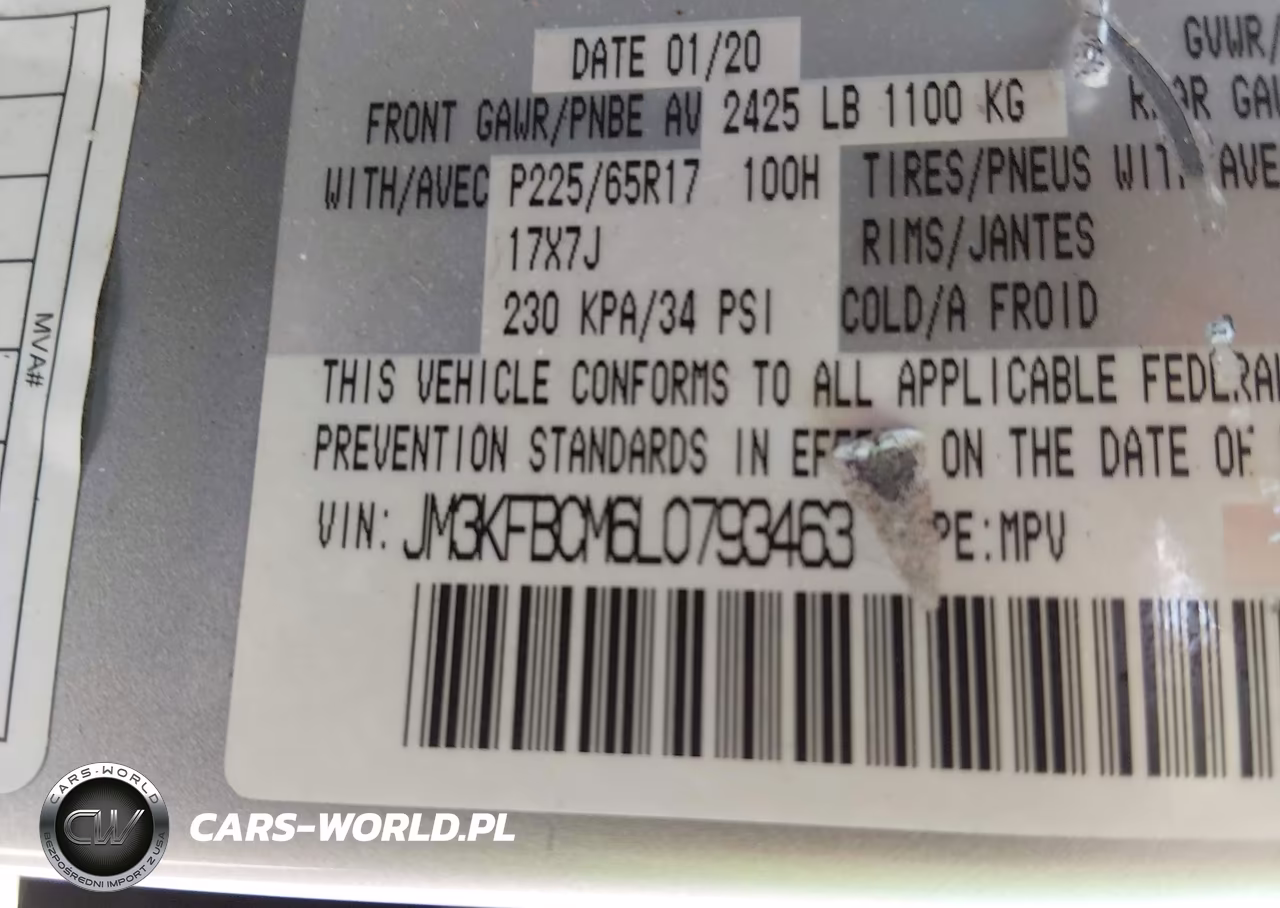 2020 Mazda Cx-5 Touring VIN:JM3KFBCM6L0793463 - 9