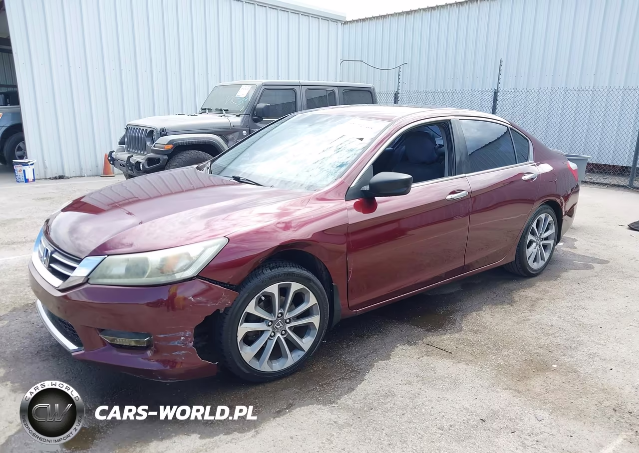 2013 Honda Accord Sport VIN:1HGCR2F54DA272070 - 2