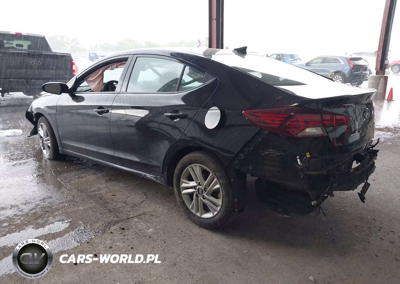 2020 Hyundai Elantra Sel VIN:KMHD84LF8LU021401 - 3