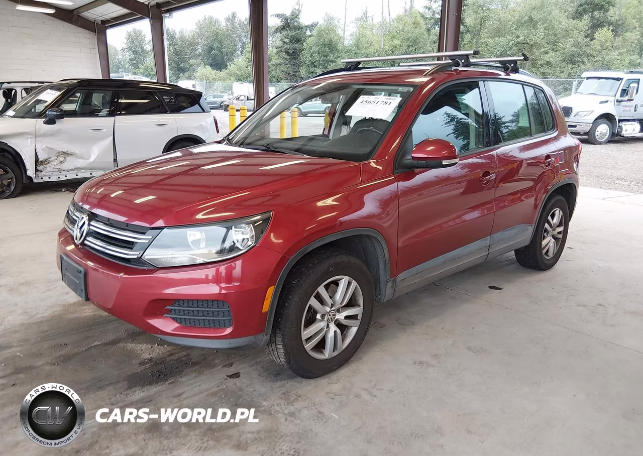 2015 Volkswagen Tiguan S VIN:WVGBV7AXXFW092220 - 2