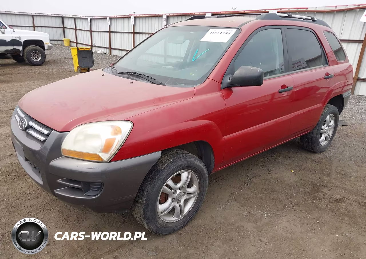 2008 Kia Sportage Lx V6 VIN:KNDJE723387491608 - 2