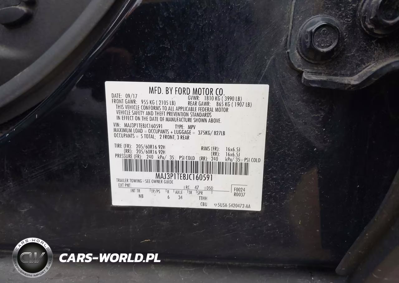 2018 Ford Ecosport Se VIN:MAJ3P1TE8JC160591 - 9