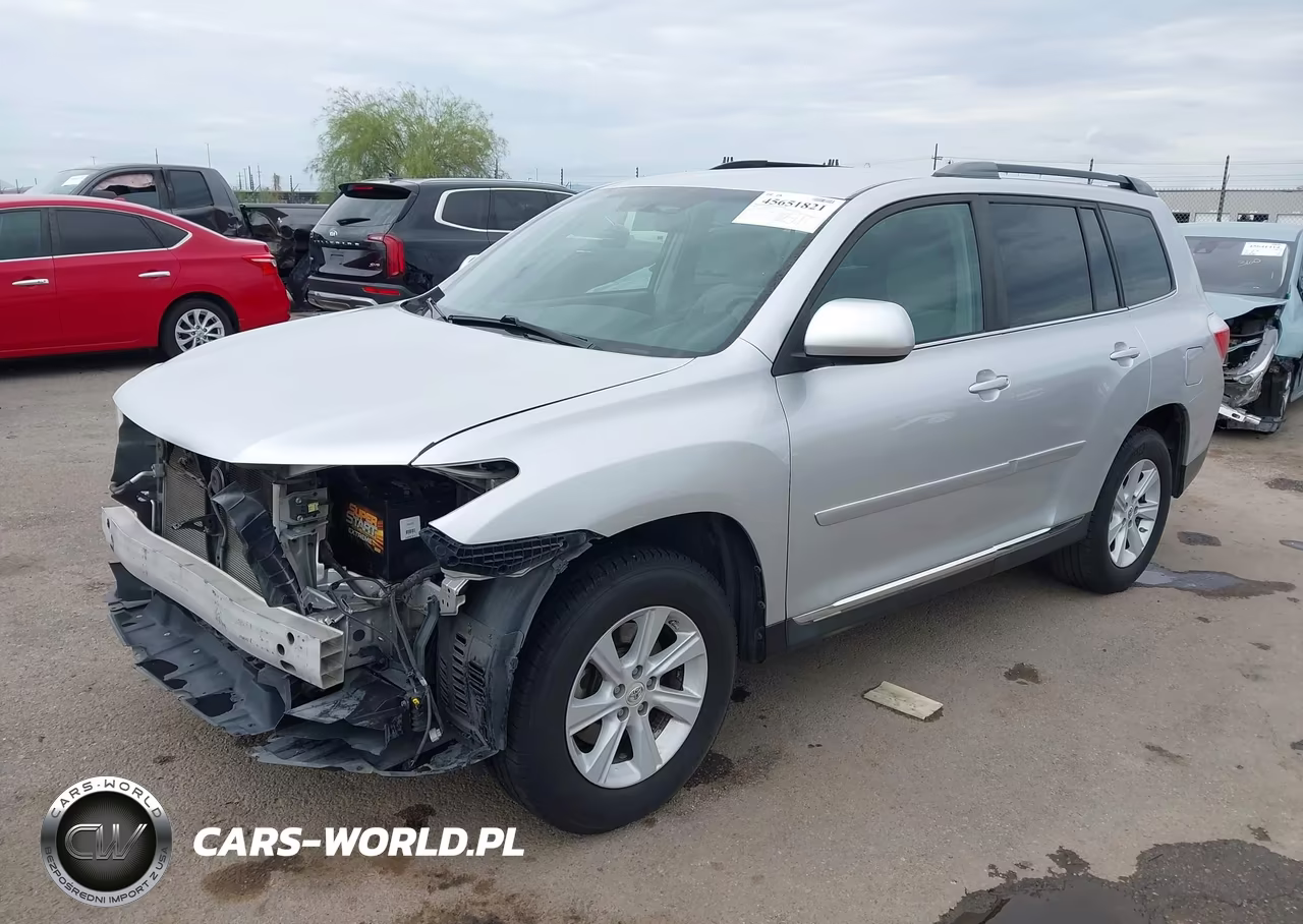 2013 Toyota Highlander Base Plus V6 VIN:5TDBK3EH0DS202472 - 2