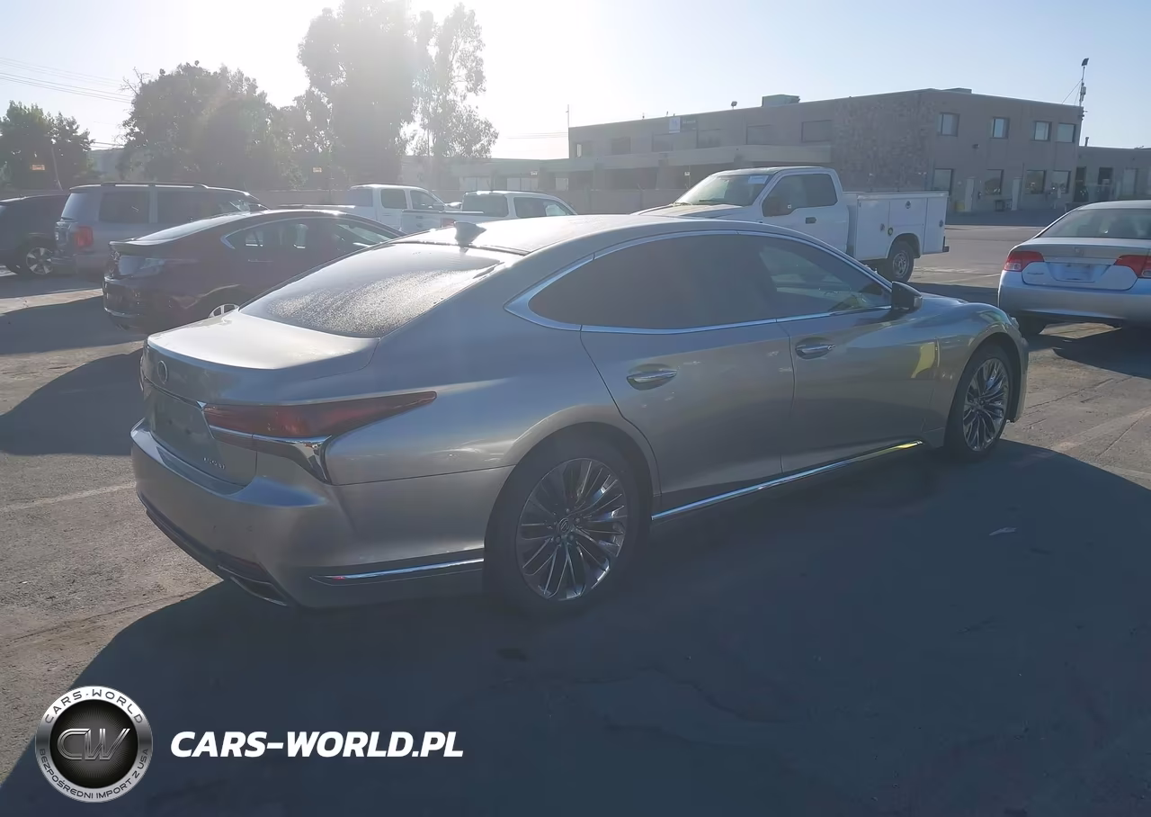 2018 Lexus Ls 500 VIN:JTHB51FF4J5005250 - 4