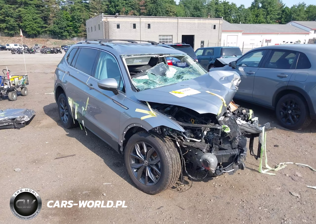 2022 Volkswagen Tiguan 2.0T Se VIN:3VV2B7AX3NM168681 - 1