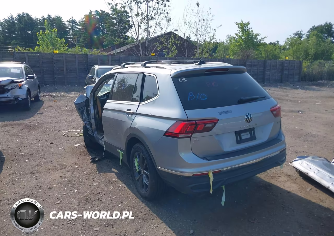 2022 Volkswagen Tiguan 2.0T Se VIN:3VV2B7AX3NM168681 - 3