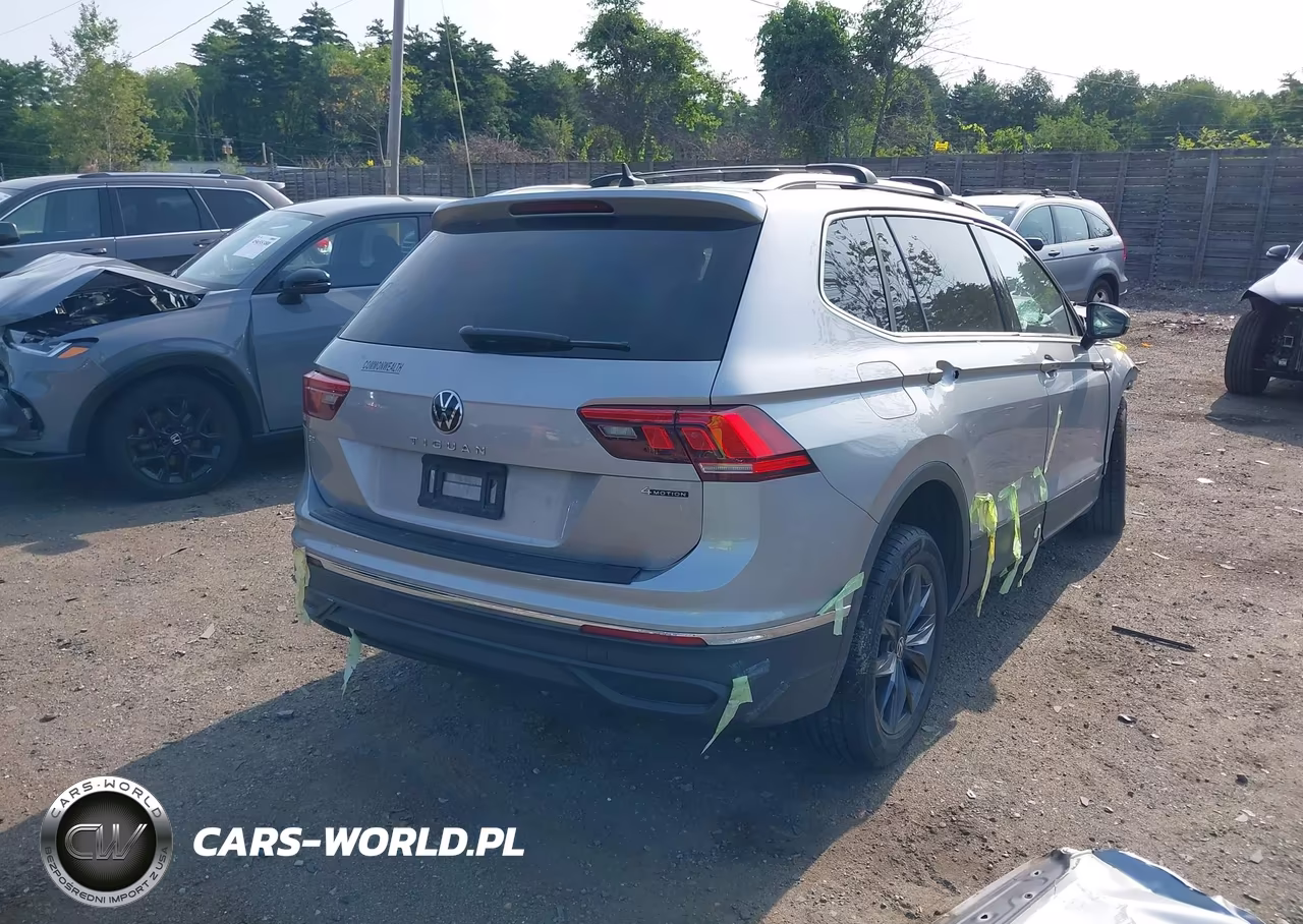 2022 Volkswagen Tiguan 2.0T Se VIN:3VV2B7AX3NM168681 - 4
