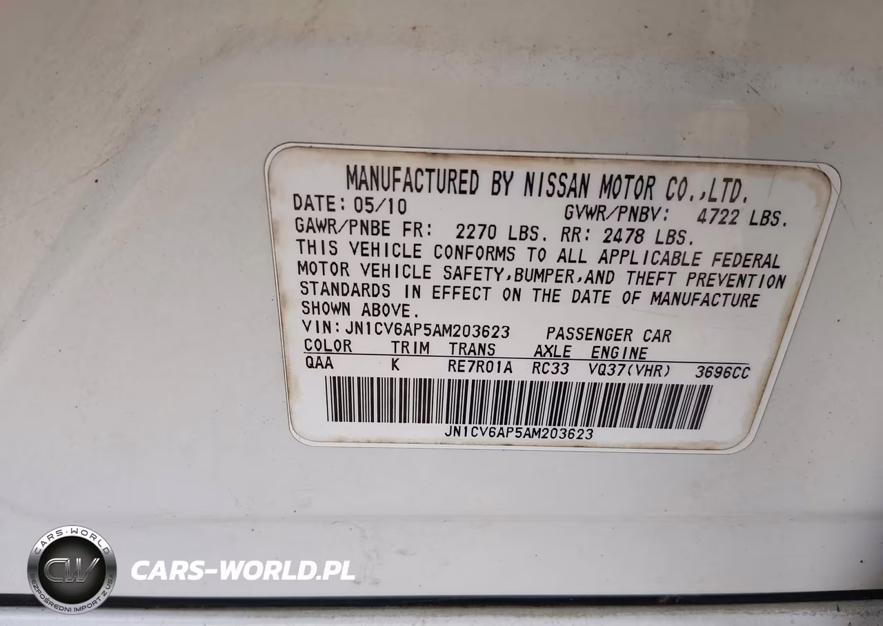 2010 Infiniti G37 Journey VIN:JN1CV6AP5AM203623 - 9