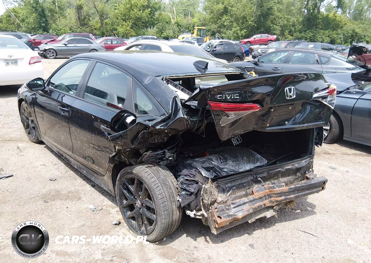 2022 Honda Civic Sport VIN:2HGFE2F5XNH588486 - 3