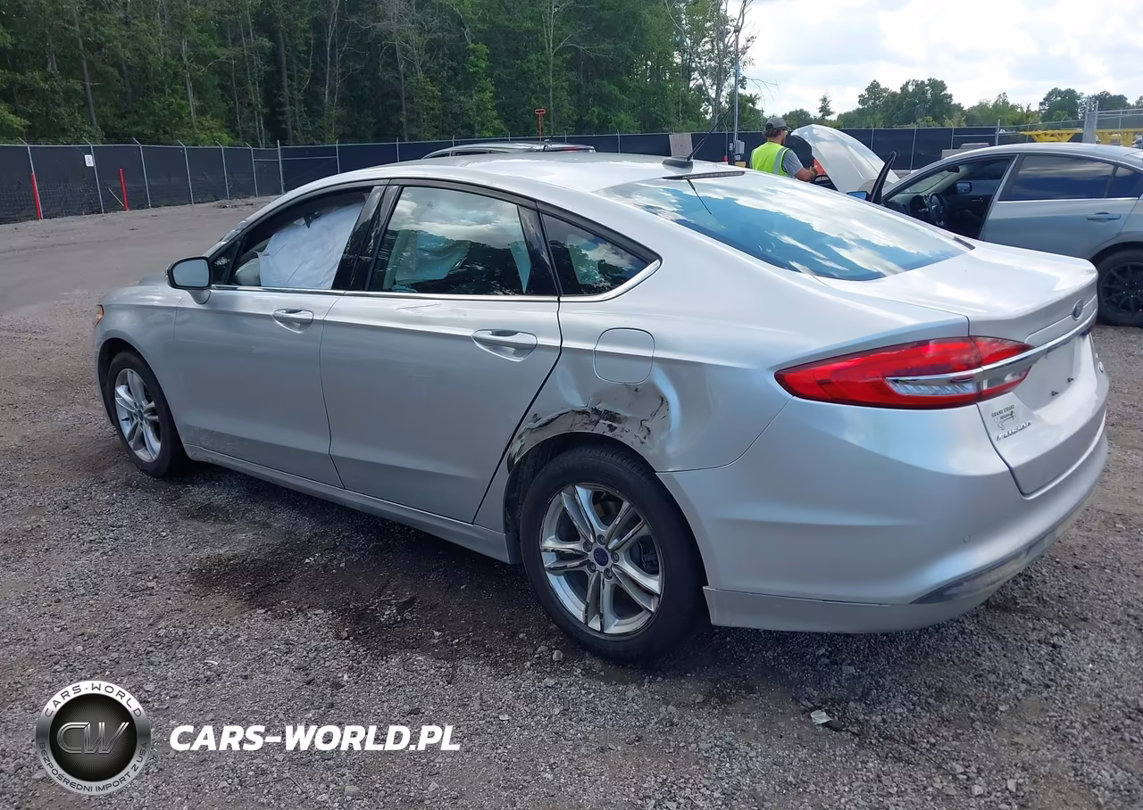2018 Ford Fusion Se VIN:3FA6P0HD1JR281701 - 3