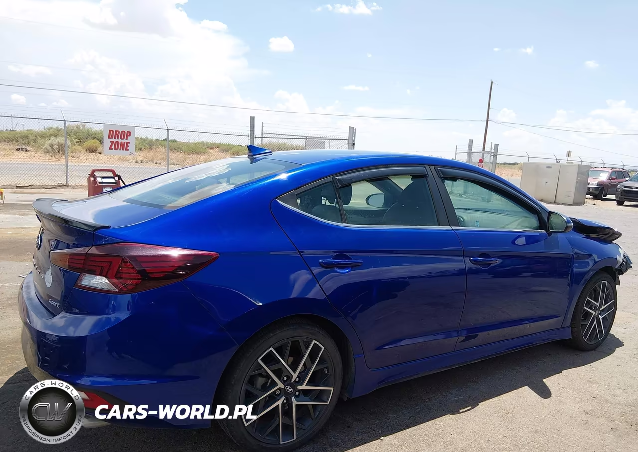 2020 Hyundai Elantra Sport VIN:KMHD04LB8LU038235 - 13