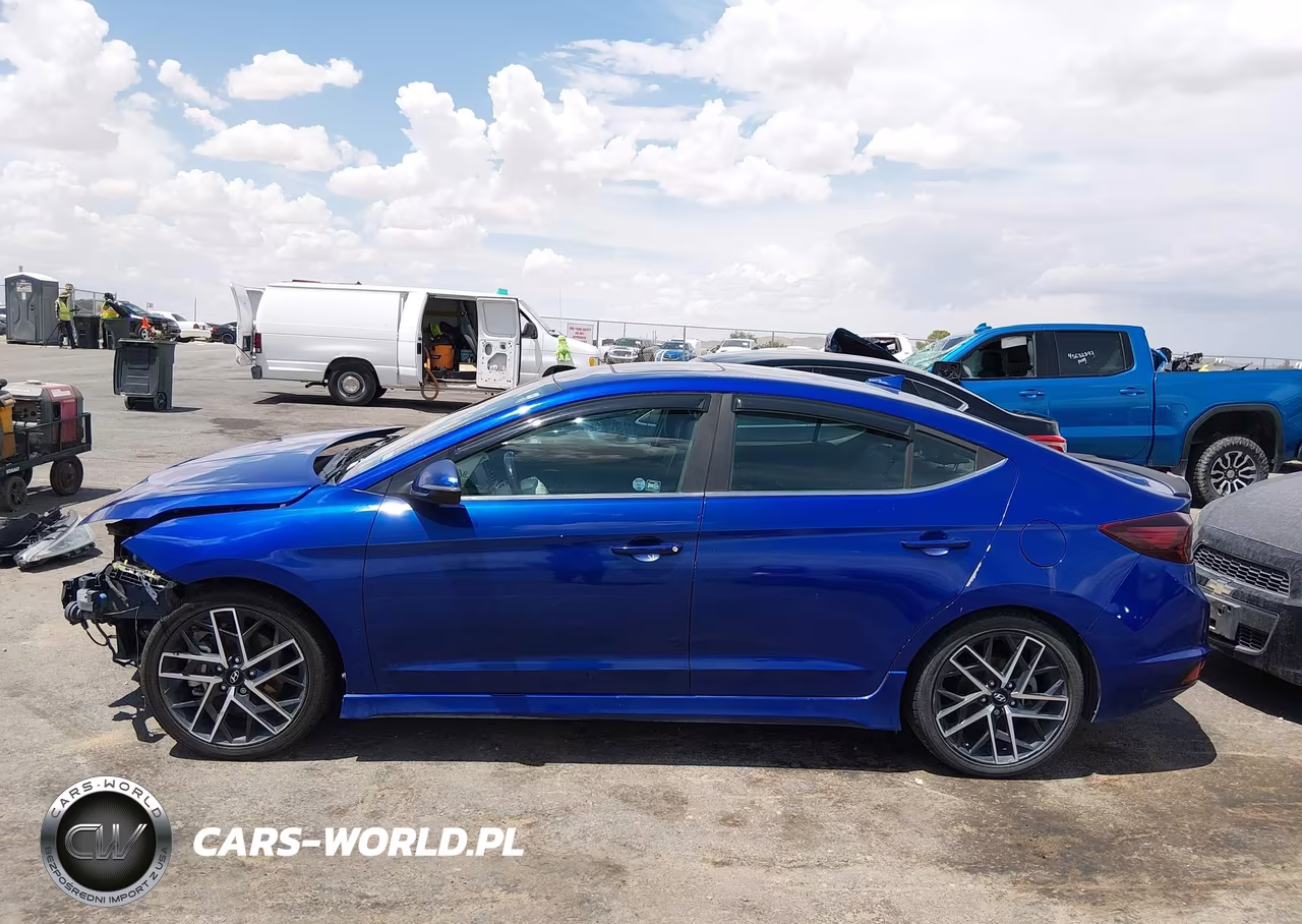 2020 Hyundai Elantra Sport VIN:KMHD04LB8LU038235 - 14
