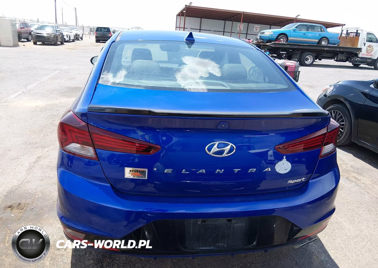 2020 Hyundai Elantra Sport VIN:KMHD04LB8LU038235 - 16