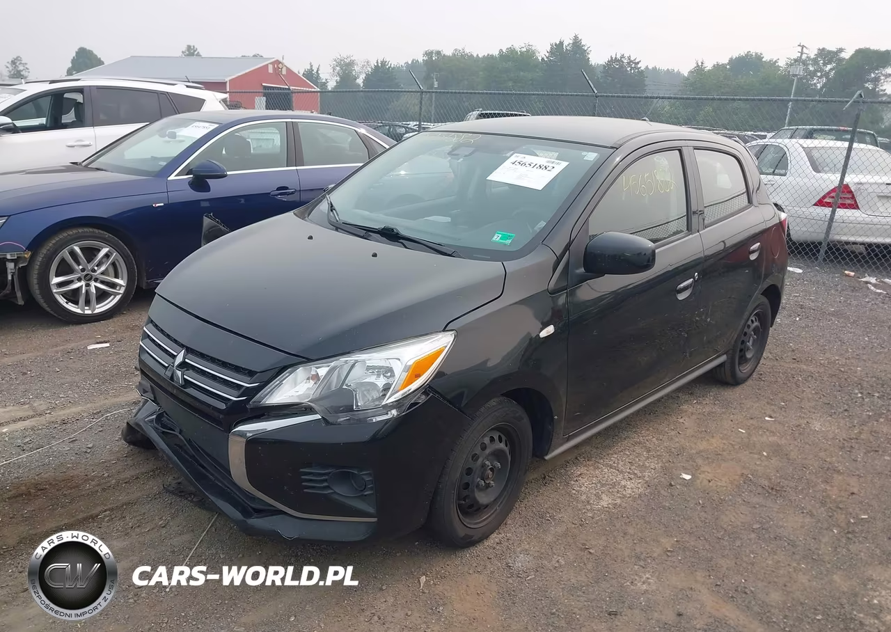2021 Mitsubishi Mirage Carbonite Edition-Es-Le VIN:ML32AUHJXMH008384 - 2