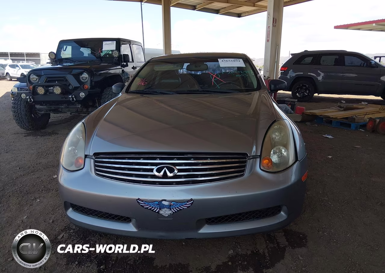 2003 Infiniti G35 Base W-Leather VIN:JNKCV54EX3M225250 - 6