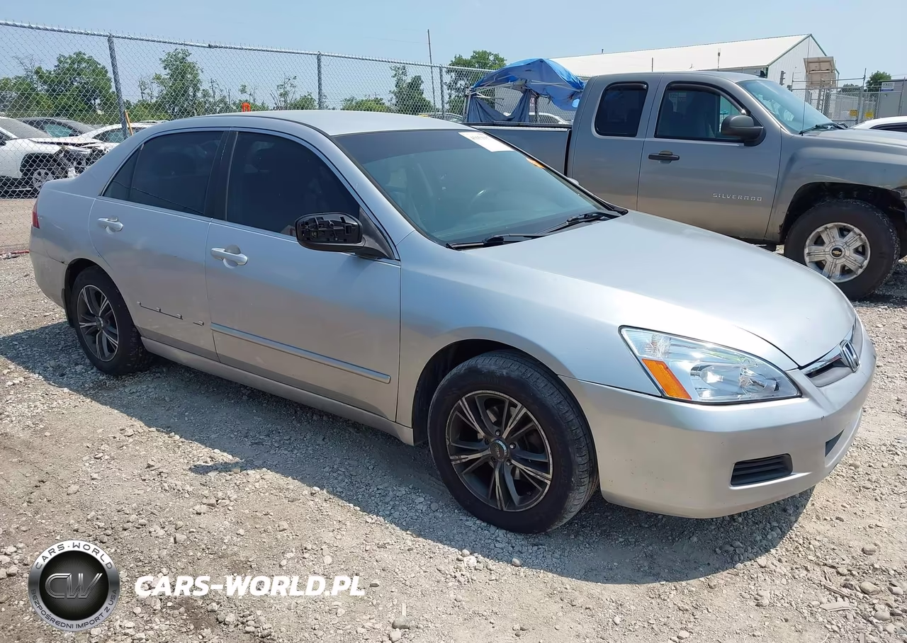2007 Honda Accord 2.4 Se VIN:JHMCM56347C005192 - 1