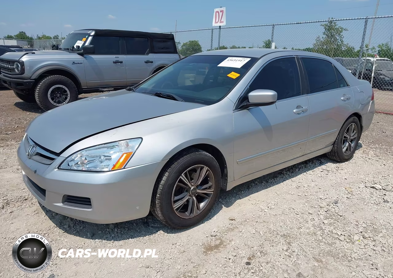 2007 Honda Accord 2.4 Se VIN:JHMCM56347C005192 - 2