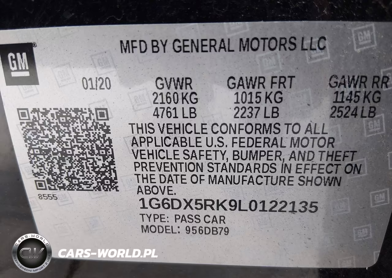 2020 Cadillac Ct5 Luxury VIN:1G6DX5RK9L0122135 - 9