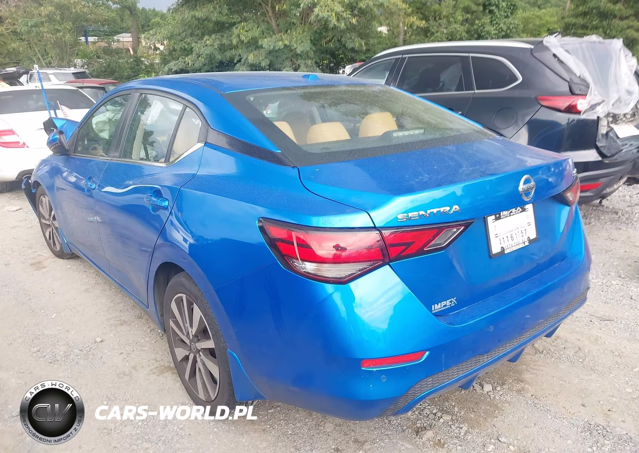 2020 Nissan Sentra Sv Xtronic Cvt VIN:3N1AB8CV0LY207585 - 3