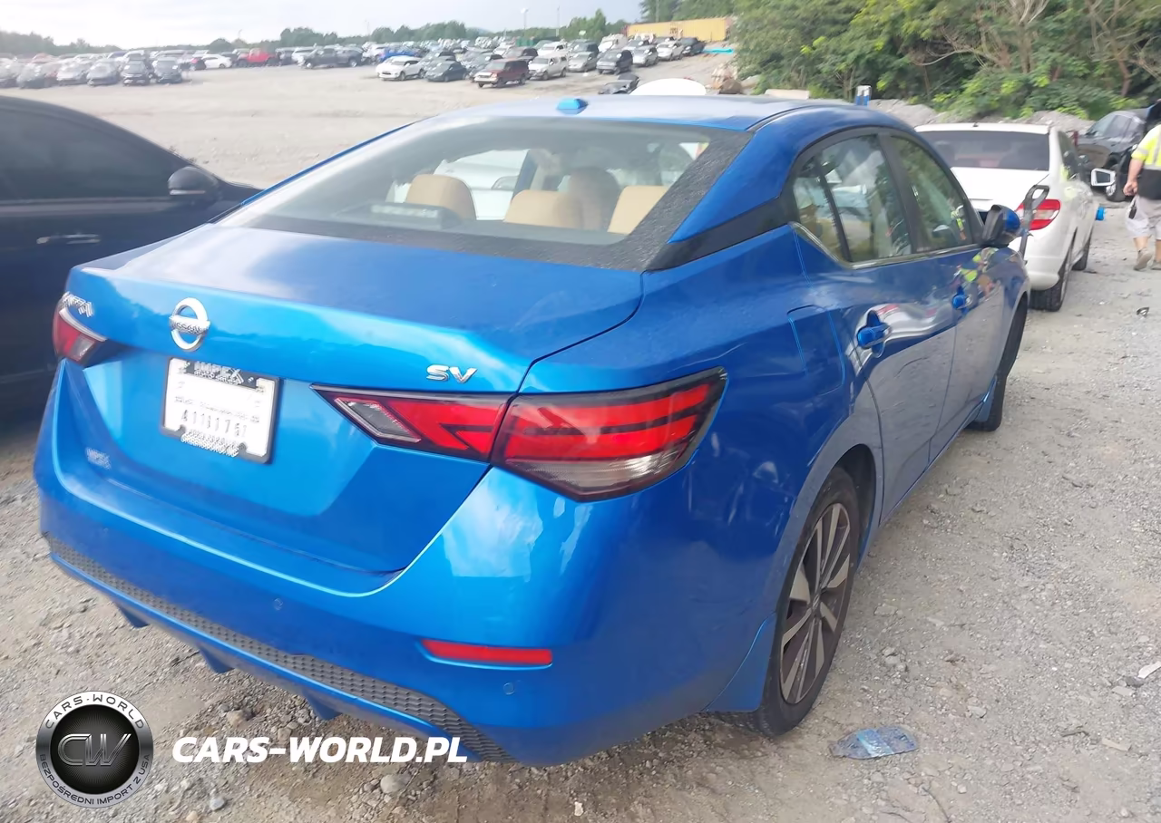 2020 Nissan Sentra Sv Xtronic Cvt VIN:3N1AB8CV0LY207585 - 4