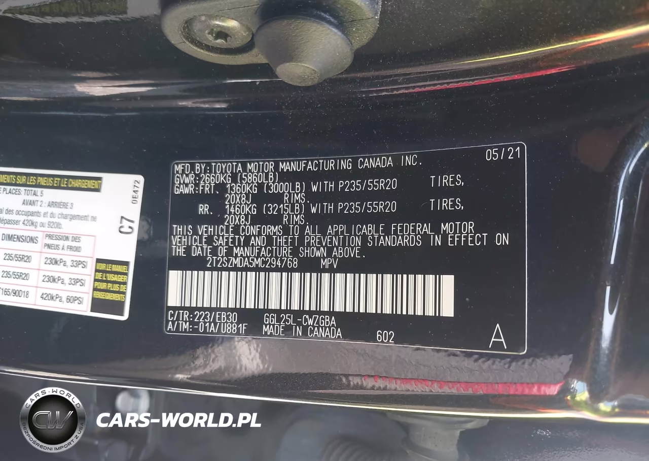 2021 Lexus Rx 350 F Sport Appearance VIN:2T2SZMDA5MC294768 - 9