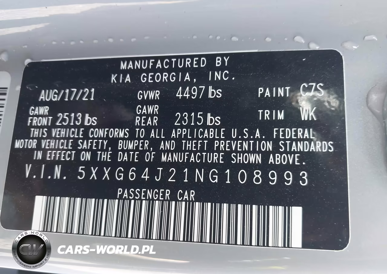 2022 Kia K5 Gt-Line VIN:5XXG64J21NG108993 - 9