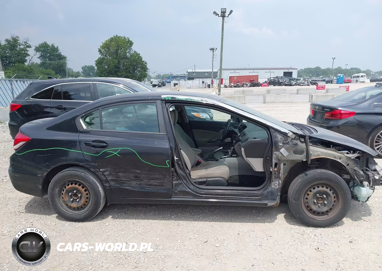 2013 Honda Civic Lx VIN:19XFB2F58DE018097 - 14