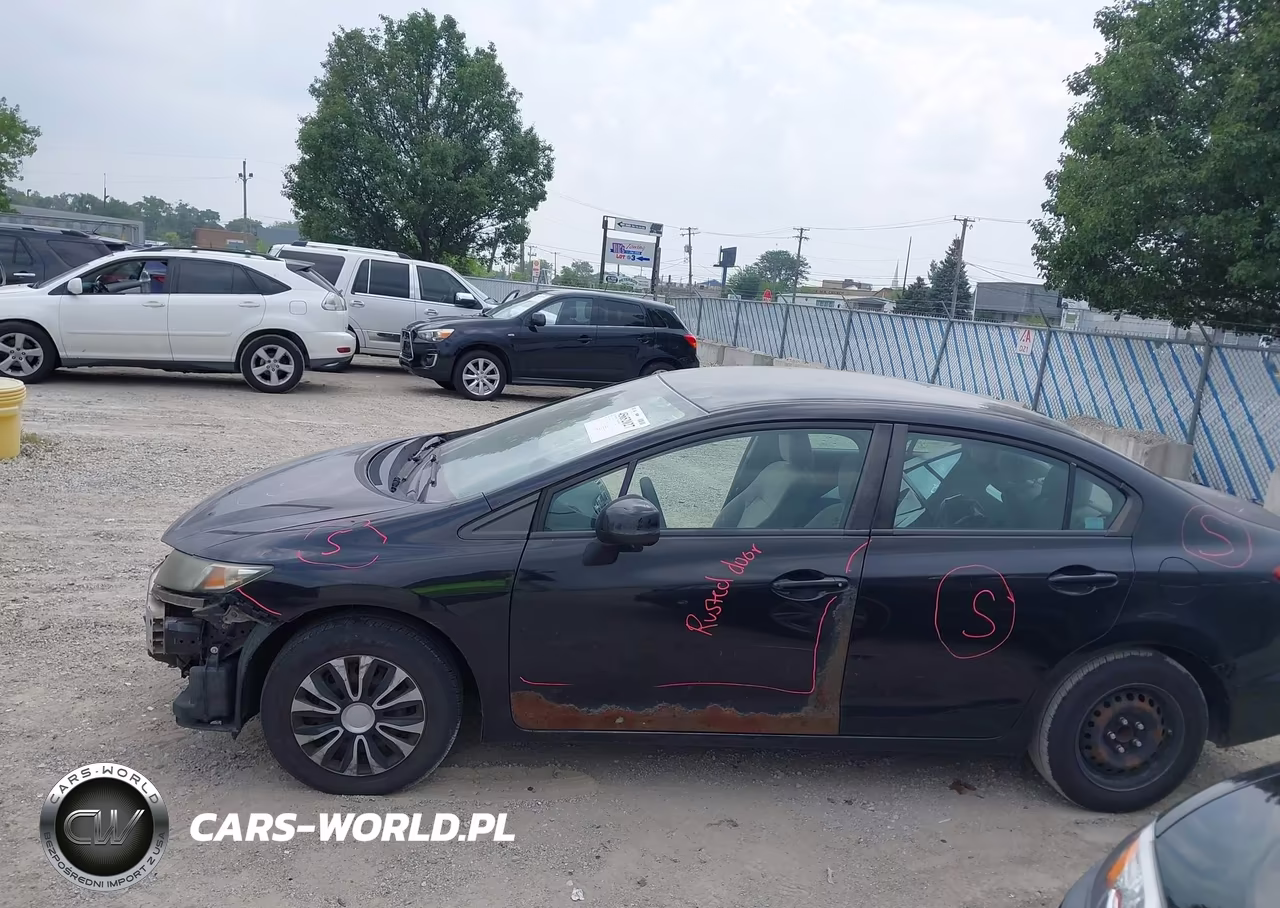 2013 Honda Civic Lx VIN:19XFB2F58DE018097 - 15