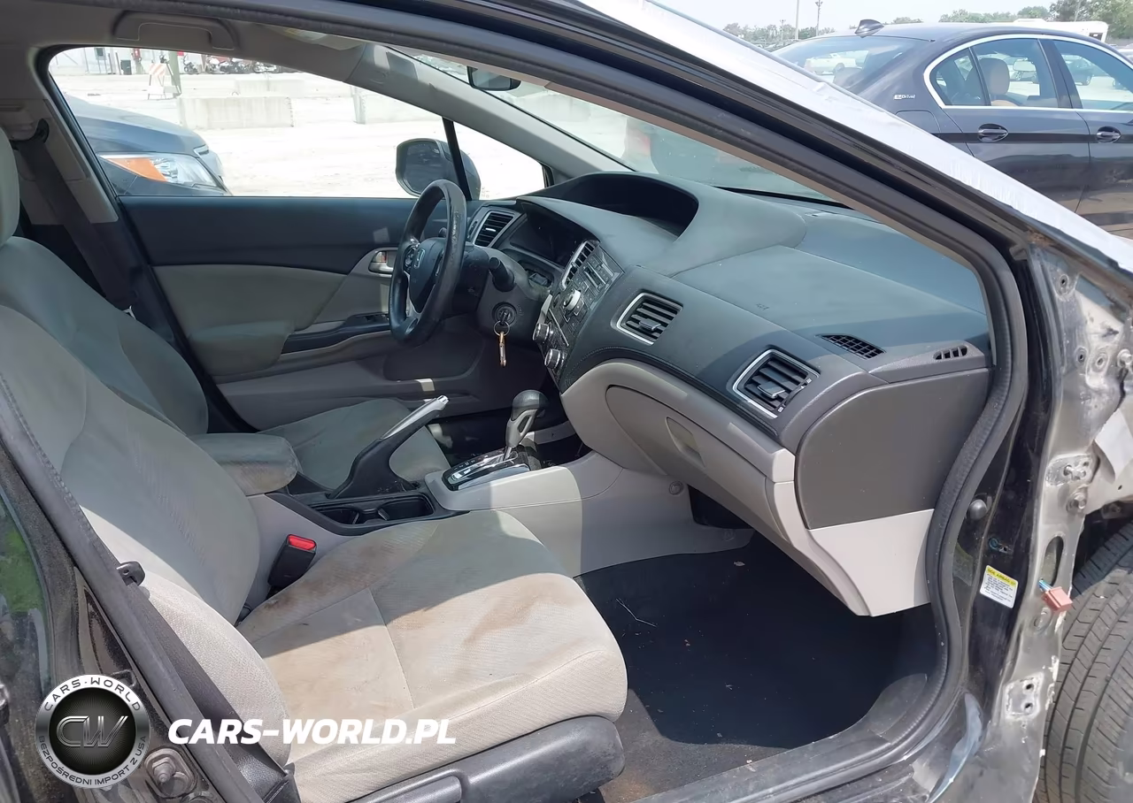 2013 Honda Civic Lx VIN:19XFB2F58DE018097 - 5