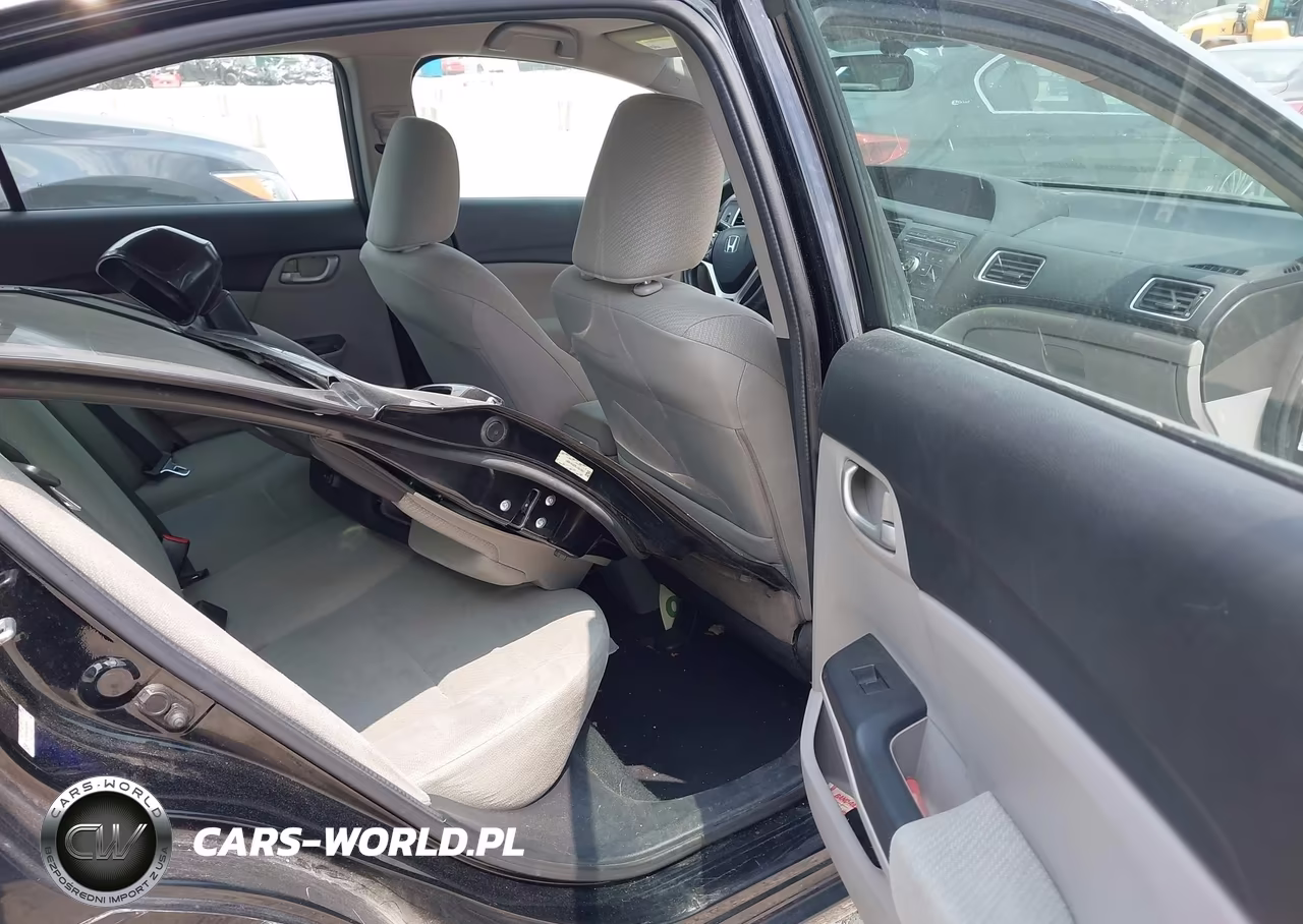 2013 Honda Civic Lx VIN:19XFB2F58DE018097 - 8
