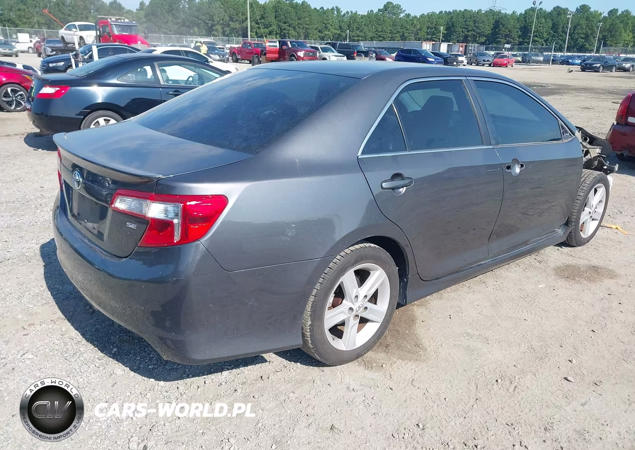 2012 Toyota Camry Se VIN:4T1BF1FK7CU123499 - 4