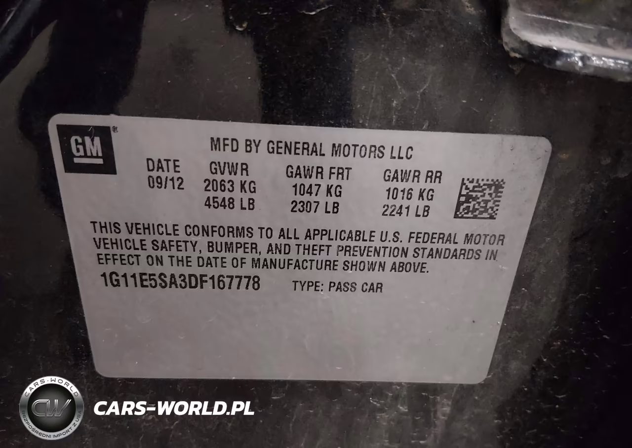 2013 Chevrolet Malibu 2Lt VIN:1G11E5SA3DF167778 - 9