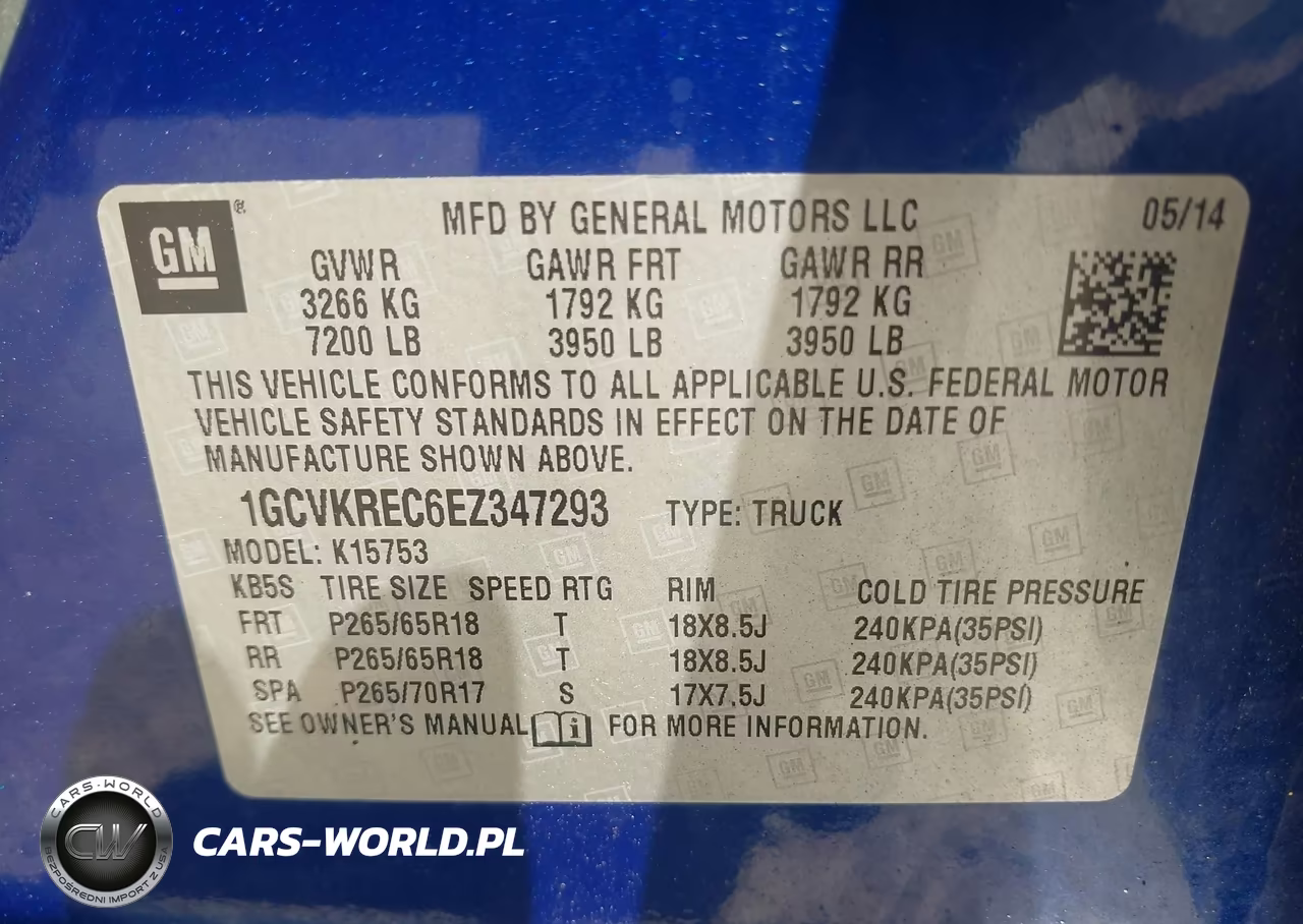 2014 Chevrolet Silverado 1500 Lt VIN:1GCVKREC6EZ347293 - 9