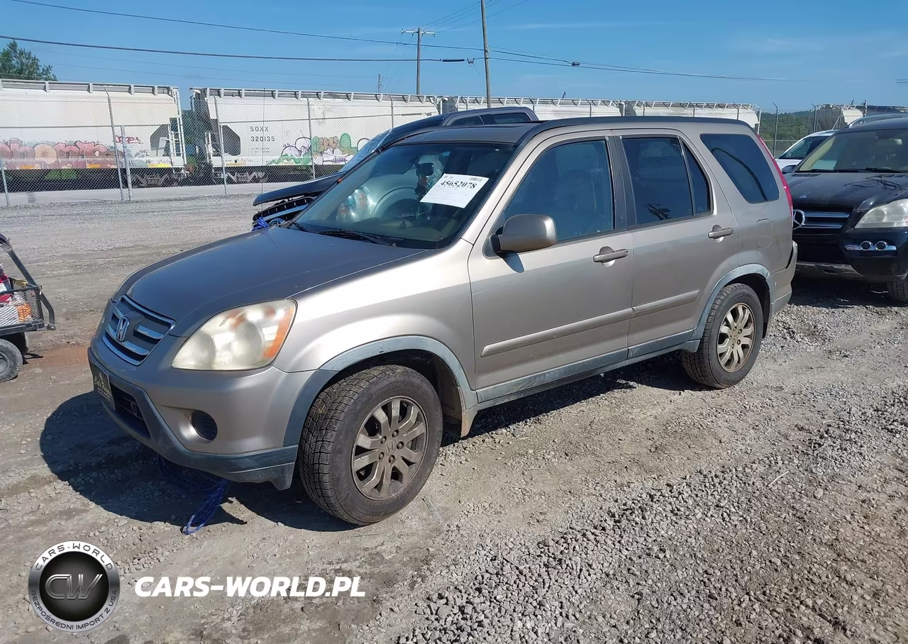 2005 Honda Cr-V Se VIN:JHLRD78965C039806 - 2