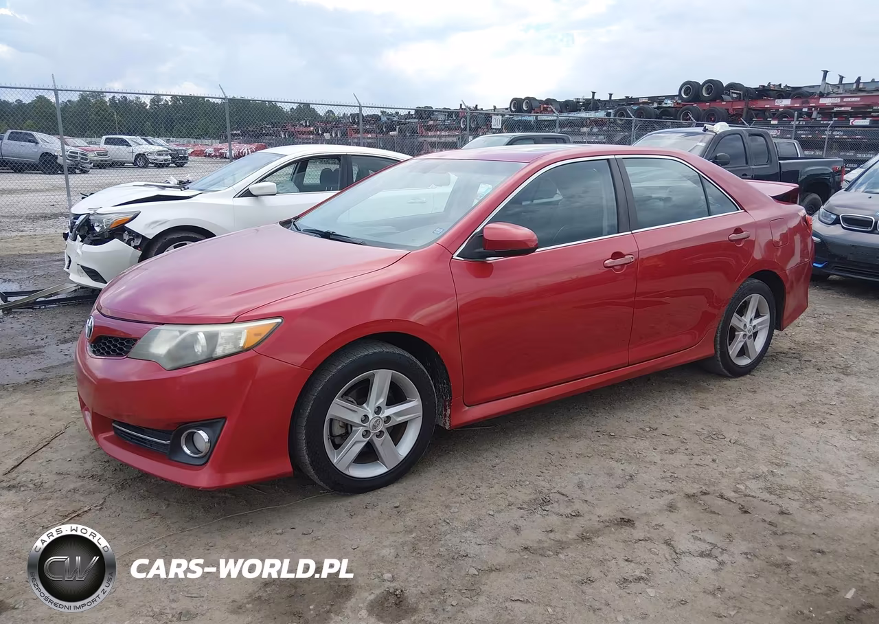 2012 Toyota Camry Se VIN:4T1BF1FK2CU548645 - 2