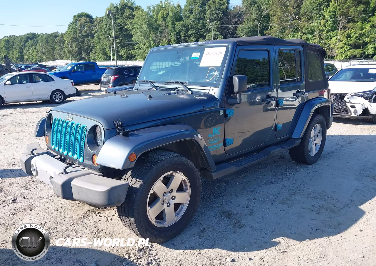 2008 Jeep Wrangler Unlimited Sahara VIN:1J4GB59148L620128 - 2