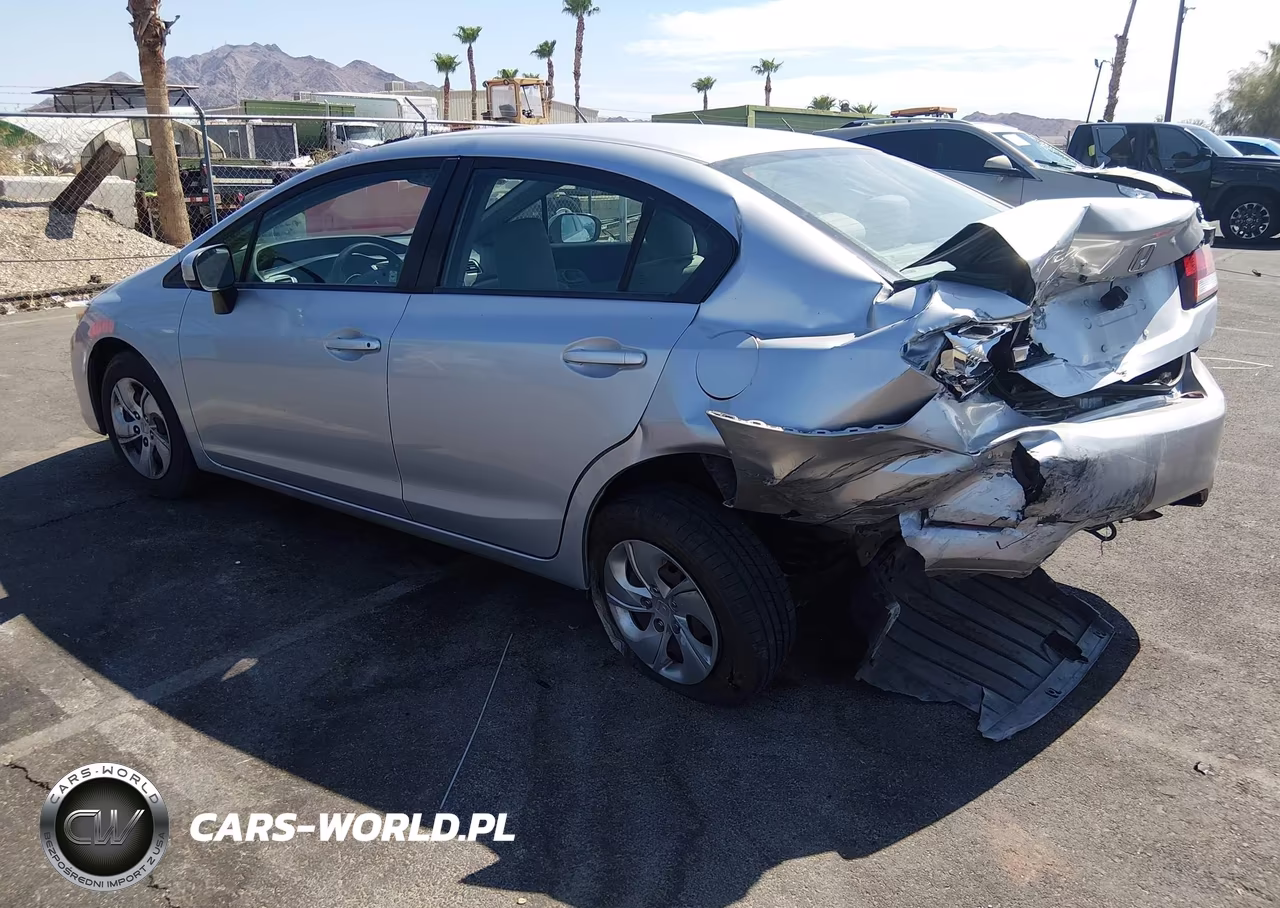 2015 Honda Civic Lx VIN:19XFB2F52FE236572 - 3