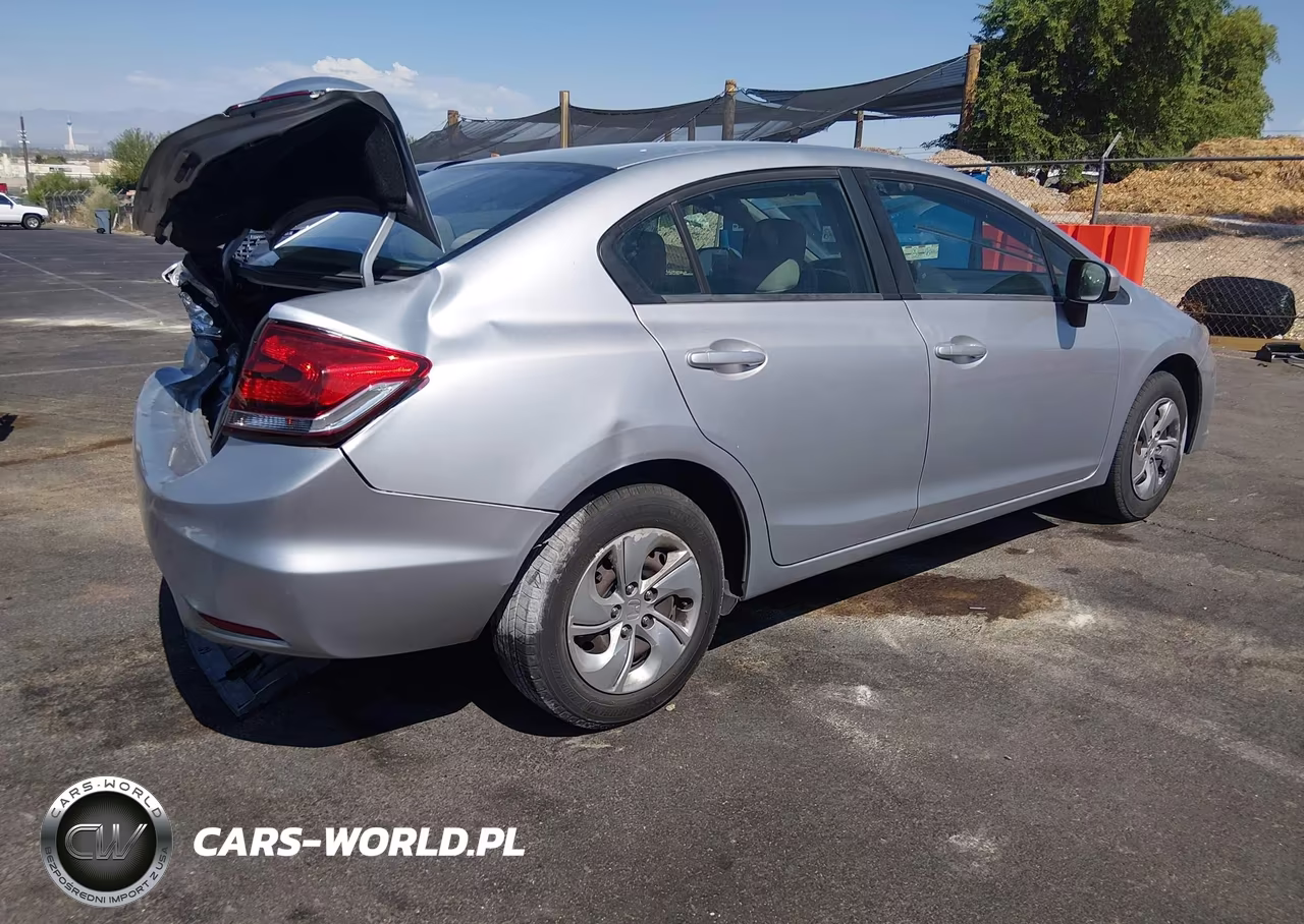 2015 Honda Civic Lx VIN:19XFB2F52FE236572 - 4